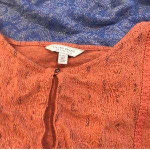 Lucky Brand Tops - Lucky Peach blouse Lucky Brand Tops - Lucky Peach blouse